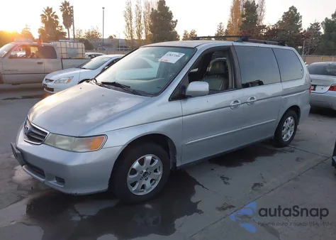 2003 Honda Odyssey Ex-L из США, поврежденный, VIN 5FNRL18053B048916